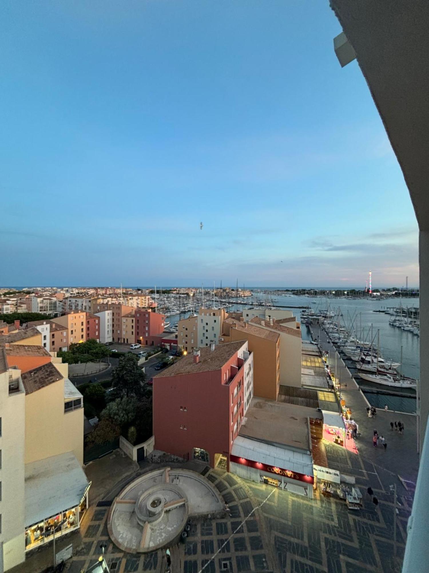 Centre Port,Vue Panoramique,Clim,Balcon,Wifi Apartment Agde Exterior photo